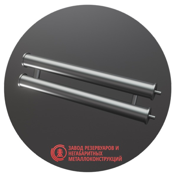 Регистры отопления двухрядные РСП-2x48x2.0-3000 мм