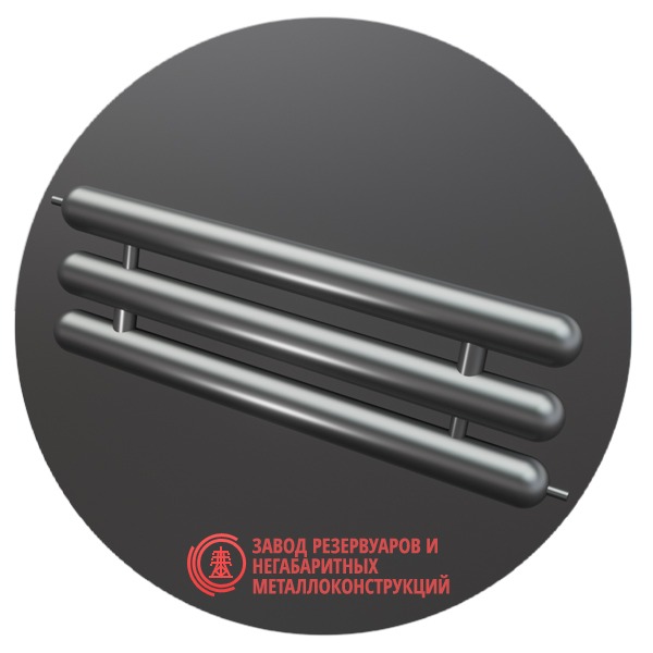 Регистры отопления трехрядные РСЭ-3x42x2.0-1000 мм