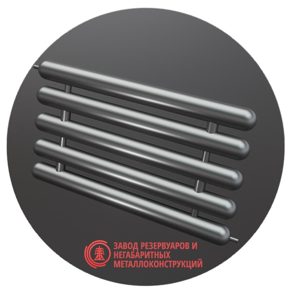 Регистры отопления пятирядные РСЭ-5x114x4.0-7000 мм